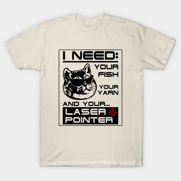 Terminator Cat T-Shirt by Electrovista